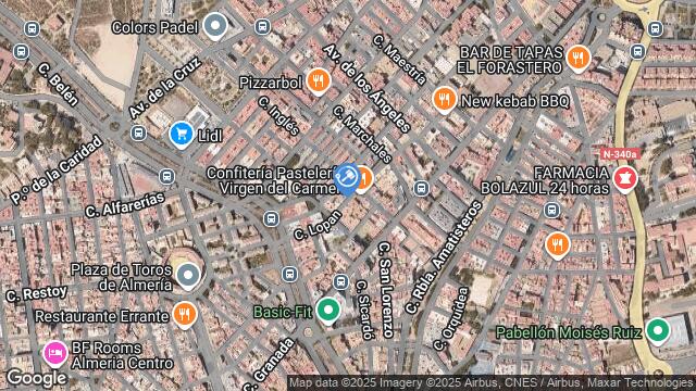 Ubicación de la subastas Subasta de vivienda en ALMERIA