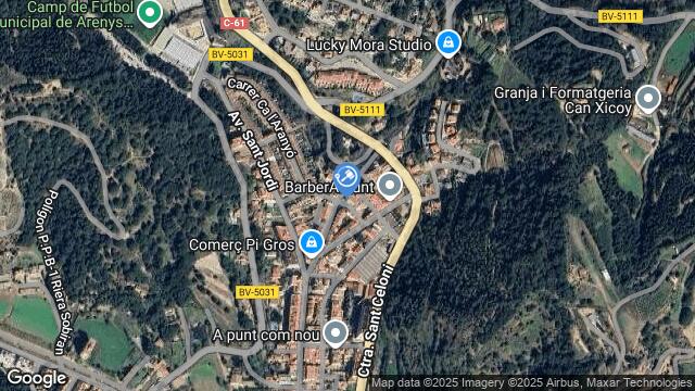 Ubicación de la subastas Subasta de vivienda en Arenys de Munt