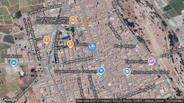 Ubicación de la subastas Subasta de vivienda en CARLET