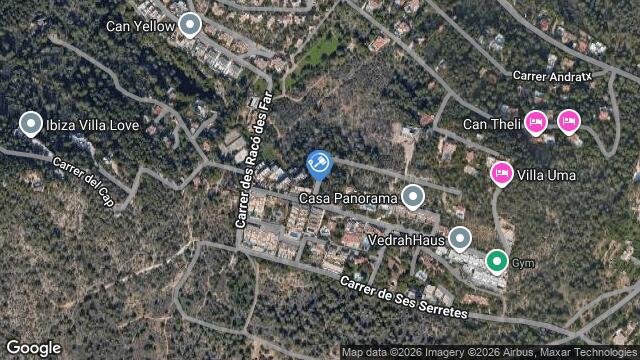 Ubicación de la subastas Subasta de vivienda en CALA VEDELLA (SAN JOSÉ)
