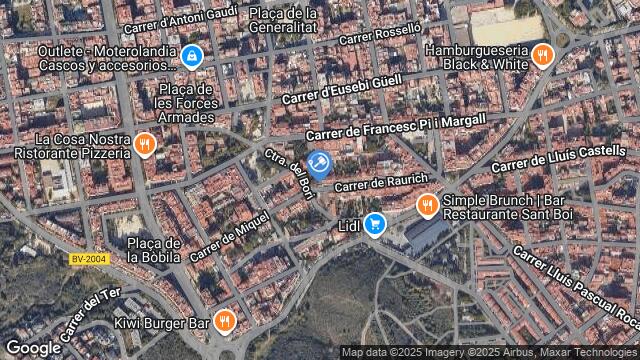 Ubicación de la subastas Subasta de local comercial en Sant Boi de Llobregat