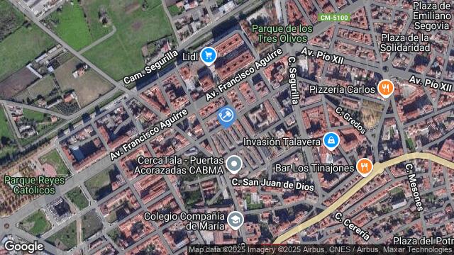 Ubicación de la subastas Subasta de vivienda en TALAVERA DE LA REINA