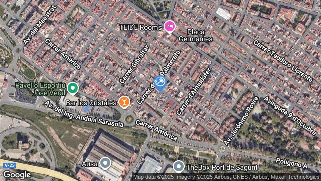 Ubicación de la subastas Subasta de vivienda en Puerto de Sagunto