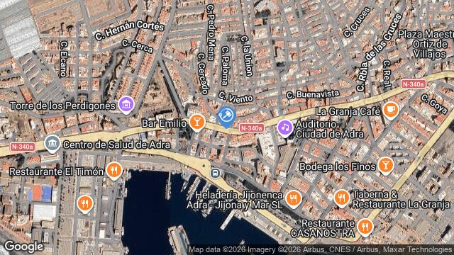 Ubicación de la subastas Subasta de vivienda en Adra