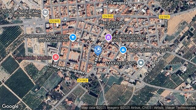 Ubicación de la subastas Subasta de vivienda en LOS MONTESINOS