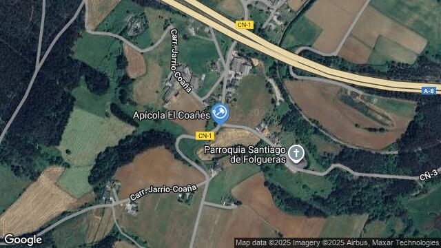 Ubicación de la subastas Subasta de finca rústica en FOLGUERAS