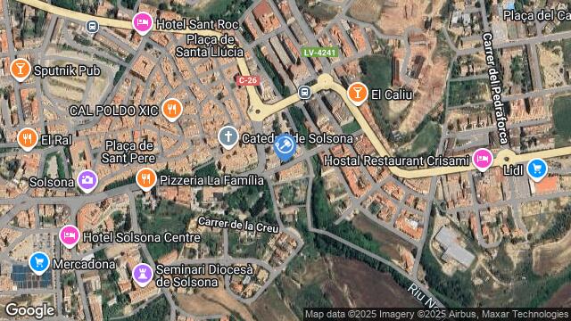 Ubicación de la subastas Subasta de garaje en SOLSONA