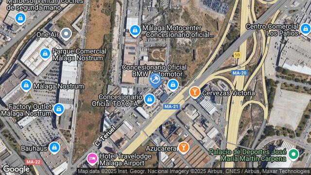 Ubicación de la subastas Subasta de trastero en MALAGA