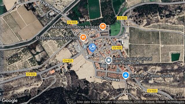 Ubicación de la subastas Subasta de garaje en ORIHUELA