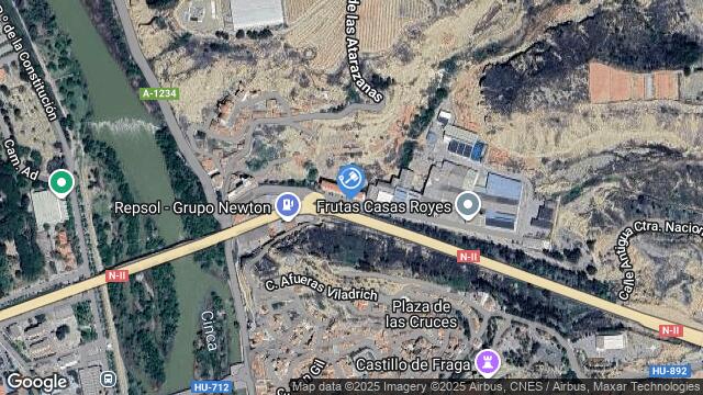 Ubicación de la subastas Subasta de vivienda en FRAGA
