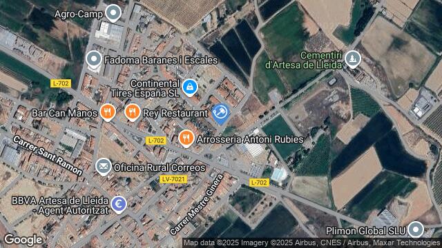 Ubicación de la subastas Subasta de vivienda en ARTESA DE LLEIDA