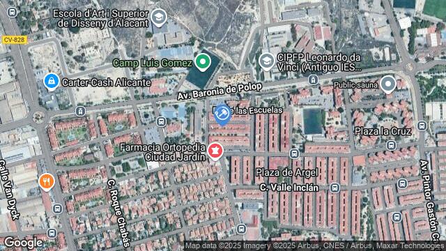 Ubicación de la subastas Subasta de vivienda en Alicante