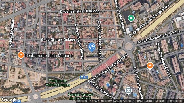 Ubicación de la subastas Subasta de garaje en MADRID