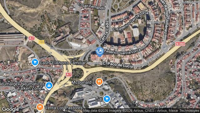 Ubicación de la subastas Subasta de cl federico garcia lorca ( algeciras) en ALGECIRAS