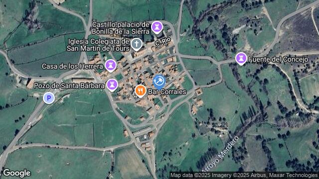 Ubicación de la subastas Subasta de finca rústica en BONILLA DE LA SIERRA