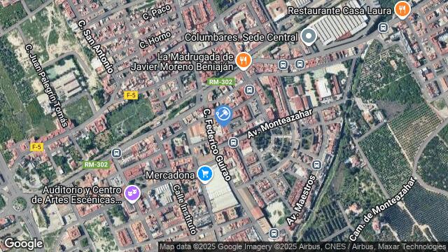 Ubicación de la subastas Subasta de vivienda en Murcia