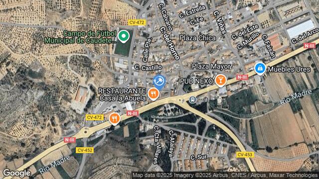 Ubicación de la subastas Subasta de paraje palomera  ( caudete de las fuentes - valencia) en VALENCIA