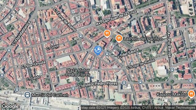 Ubicación de la subastas Subasta de vivienda en Murcia