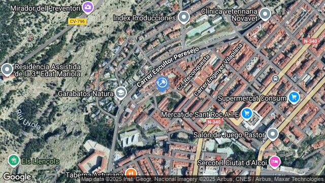 Ubicación de la subastas Subasta de vivienda en ALCOY