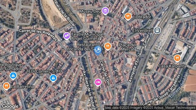 Ubicación de la subastas Subasta de vivienda en El Vendrell