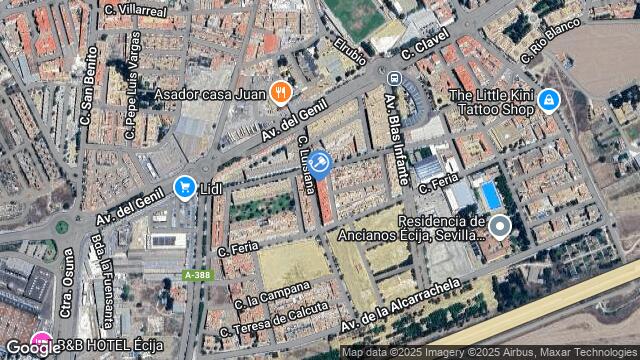 Ubicación de la subastas Subasta de local comercial en ECIJA