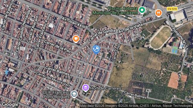 Ubicación de la subastas Subasta de vivienda en CARCAIXENT