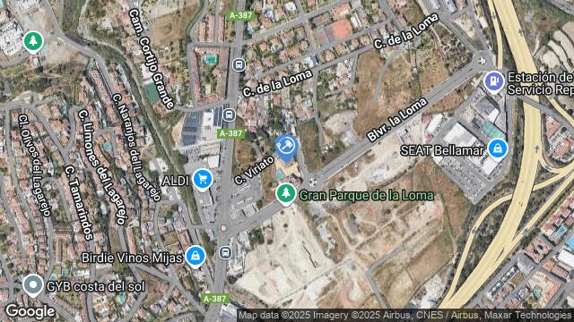 Ubicación de la subastas Subasta de garaje en FUENGIROLA
