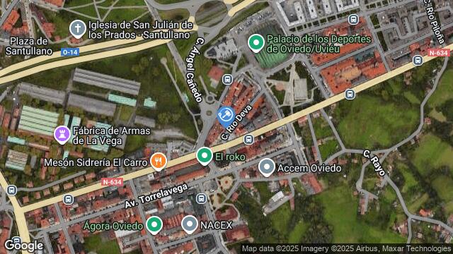 Ubicación de la subastas Subasta de solar en Oviedo