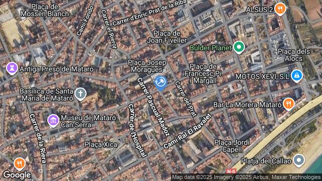 Ubicación de la subastas Subasta de garaje en MATARO