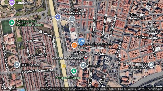 Ubicación de la subastas Subasta de vivienda en GETAFE