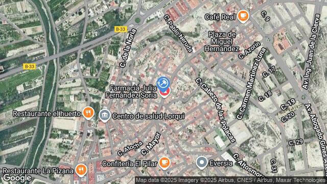 Ubicación de la subastas Subasta de vivienda en Lorquí