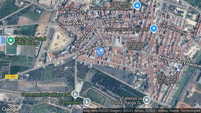 Ubicación de la subastas Subasta de vivienda en LA POBLA LLARGA