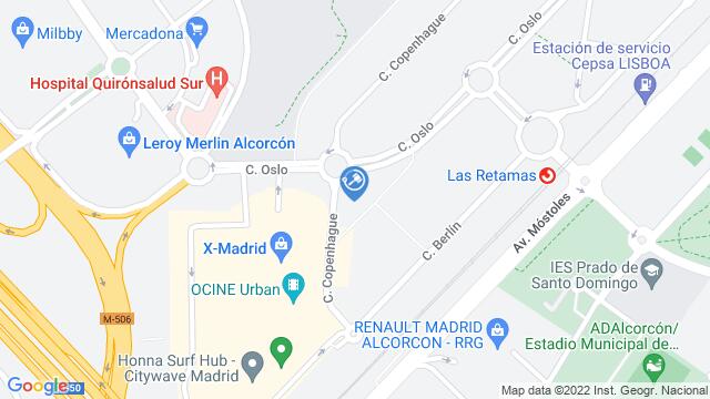 Ubicación de la subastas Subasta de garaje en Alcorcón