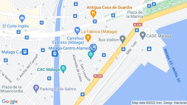 Ubicación de la subastas Subasta de local comercial en Málaga