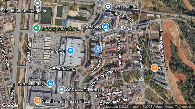 Ubicación de la subastas Subasta de av madrid ( terrassa) en TERRASSA