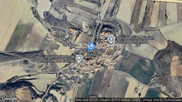 Ubicación de la subastas Subasta de solar en POZUEL DEL CAMPO