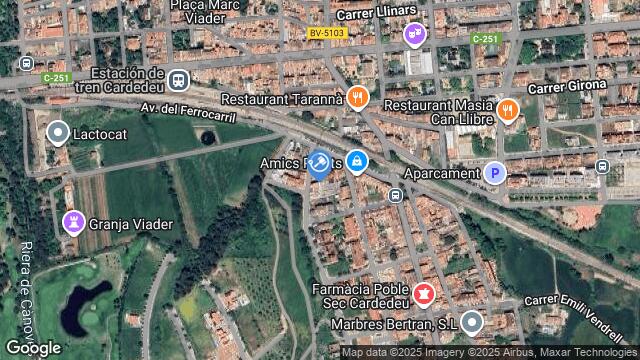 Ubicación de la subastas Subasta de vivienda en Cardedeu