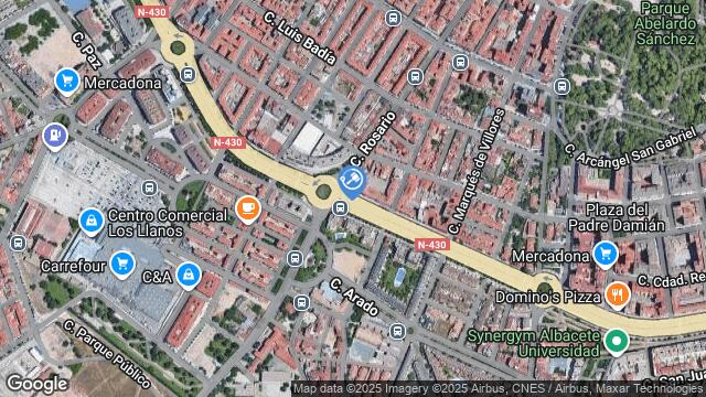 Ubicación de la subastas Subasta de local comercial en ALBACETE