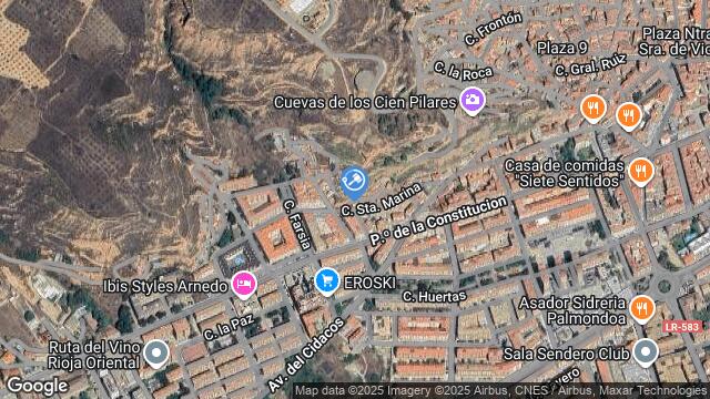 Ubicación de la subastas Subasta de finca rústica en ARNEDO