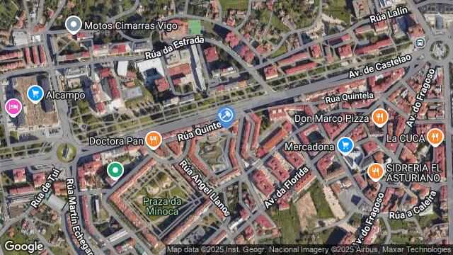 Ubicación de la subastas Subasta de cl quintela en Pontevedra