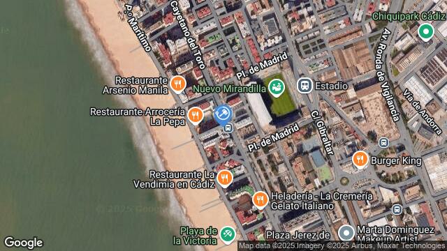 Ubicación de la subastas Subasta de local comercial en CADIZ