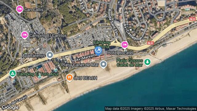 Ubicación de la subastas Subasta de garaje en canet de mar