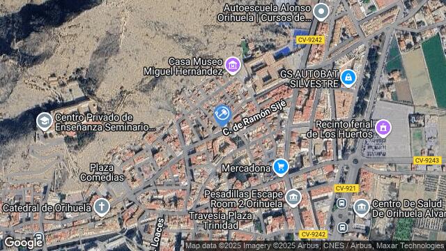 Ubicación de la subastas Subasta de vivienda en ORIHUELA