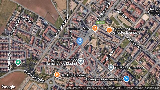 Ubicación de la subastas Subasta de garaje en HUMANES DE MADRID