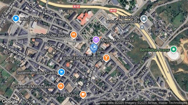 Ubicación de la subastas Subasta de vivienda en BEMBIBRE