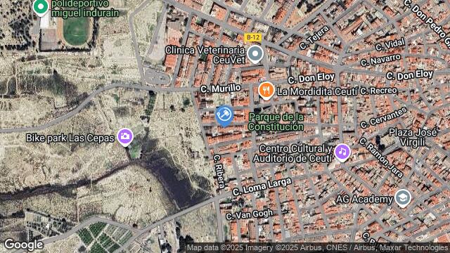 Ubicación de la subastas Subasta de vivienda en CEUTI