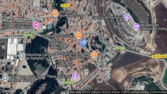 Ubicación de la subastas Subasta de vivienda en PEÑAFIEL