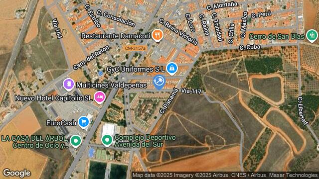 Ubicación de la subastas Subasta de vivienda en VALDEPEÑAS
