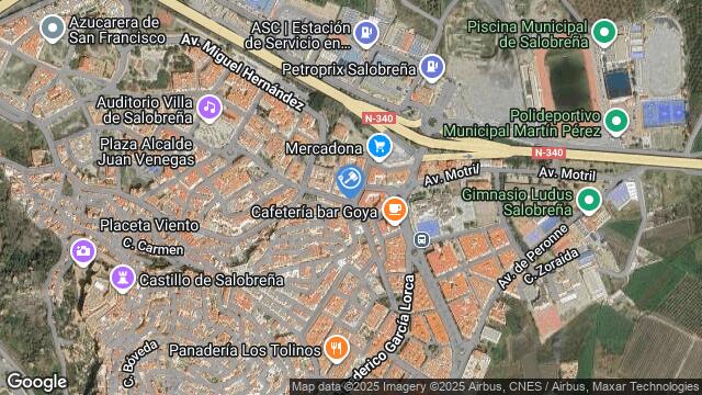 Ubicación de la subastas Subasta de garaje en SALOBREÑA