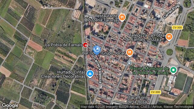 Ubicación de la subastas Subasta de vivienda en LA POBLA DE FARNALS